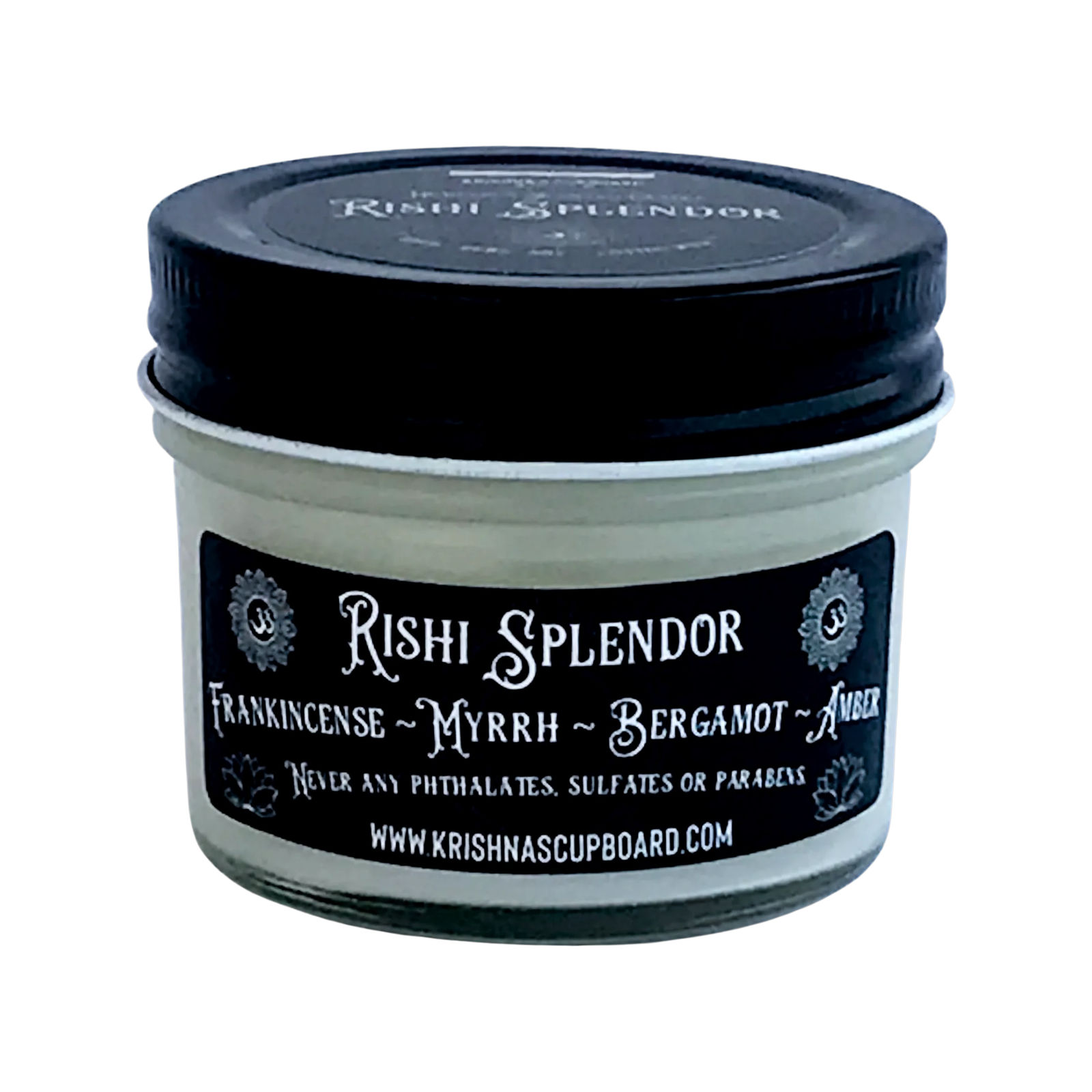 Rishi Splendor Soy Wax Candle | Frankincense - Myrrh - Amber - Bergamot