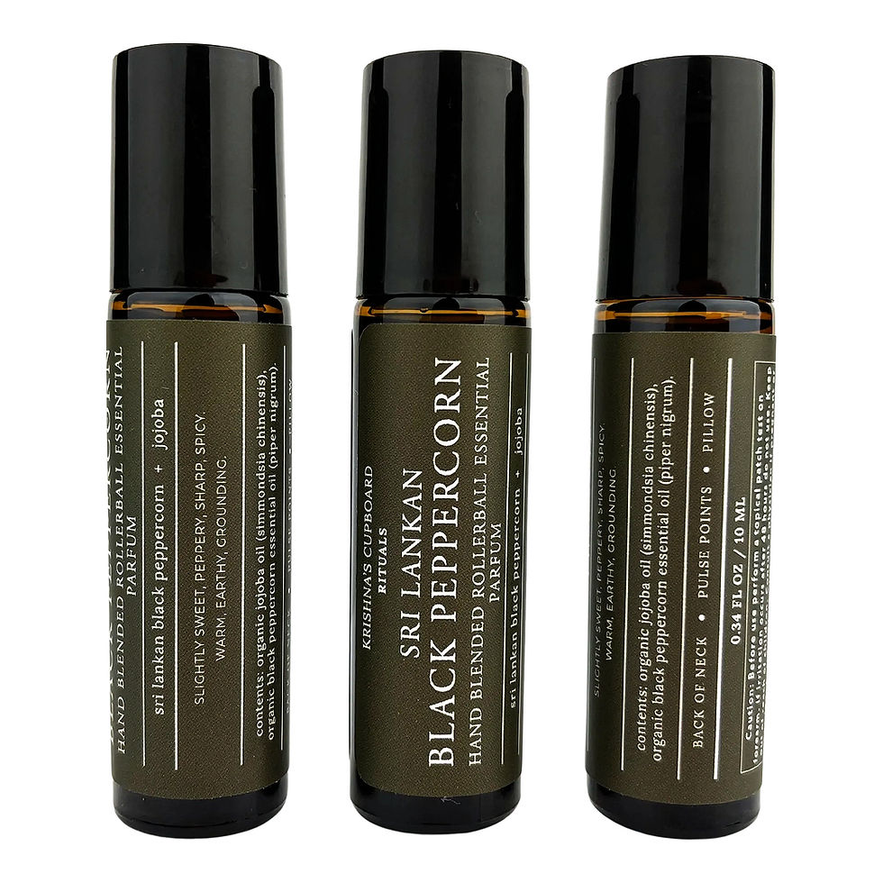 Thumbnail: Sri Lankan Black Pepper Hand Blended RITUALS Rollerball Essential Parfum