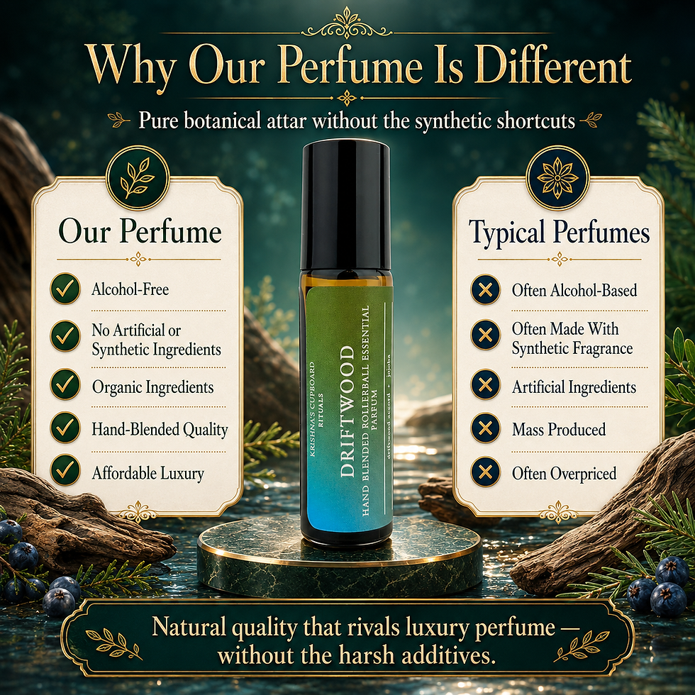 Thumbnail: Driftwood Hand Blended RITUALS Rollerball Essential Parfum