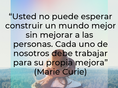 TRABAJEMOS PARA NUESTRA PROPIA MEJORA