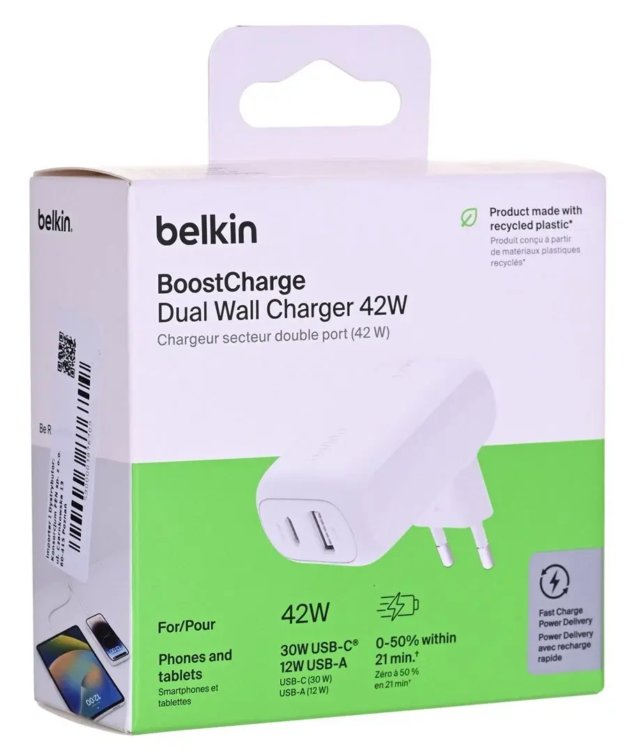 Belkin Dual wall charger 42 w (Adapter)
