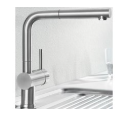 Blanco Linus S 517184 Rvs geborsteld (Kraan)