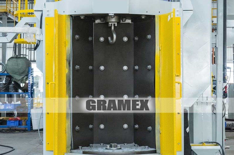 Miniatura: Granalladora Spinner hanger tipo árbol