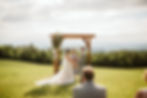Elopement Ceremony North Carolina Mountains Grass