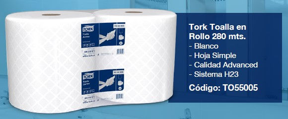Miniatura: Toalla de papel rollo Tork TO55005