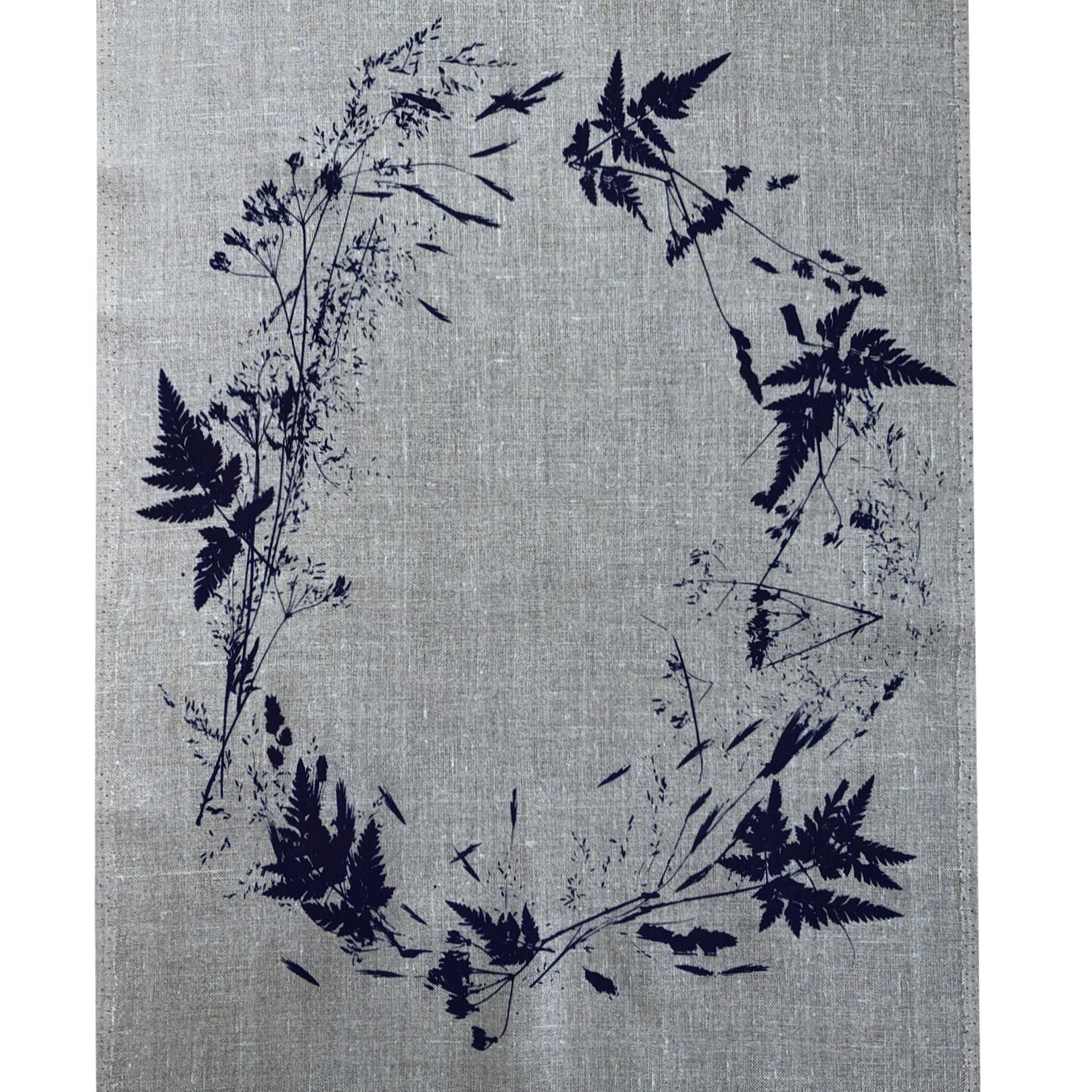 Leinen-Geschirrtuch "Wiesenkerbel"