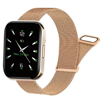 Thumbnail: Smart Watch for Women Fitness Tracker Heart Rate Sleep Monitor Phone Call- DT66