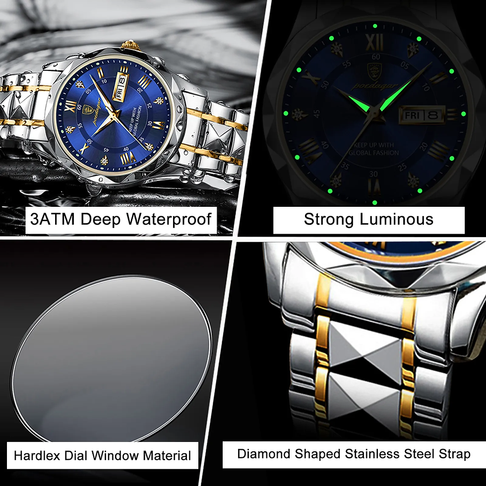 Thumbnail: 2024 Top Luxury Brand  Business  Wrist Watch  Quartz-DTSTAR