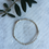 Thumbnail: Sterling Silver Organic Style Bangle