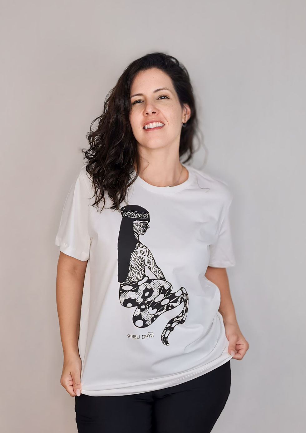 Miniatura: Blusa Ainbu Daya - Siriani / Coletivo Feminino Huni Kuin, Acre