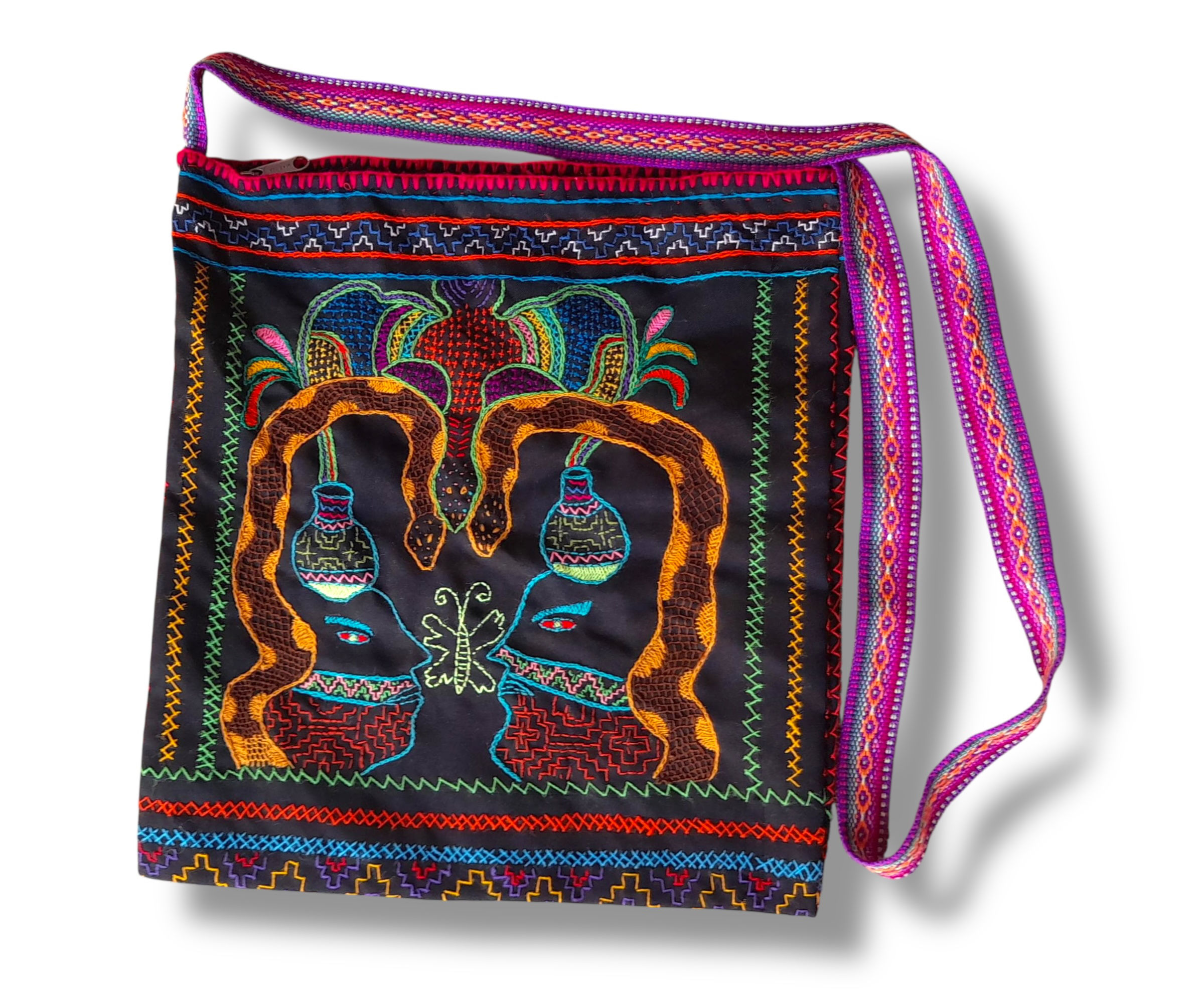 Bolsa Artesanal Shipibo G - Artesanal | Amazônia Peruana