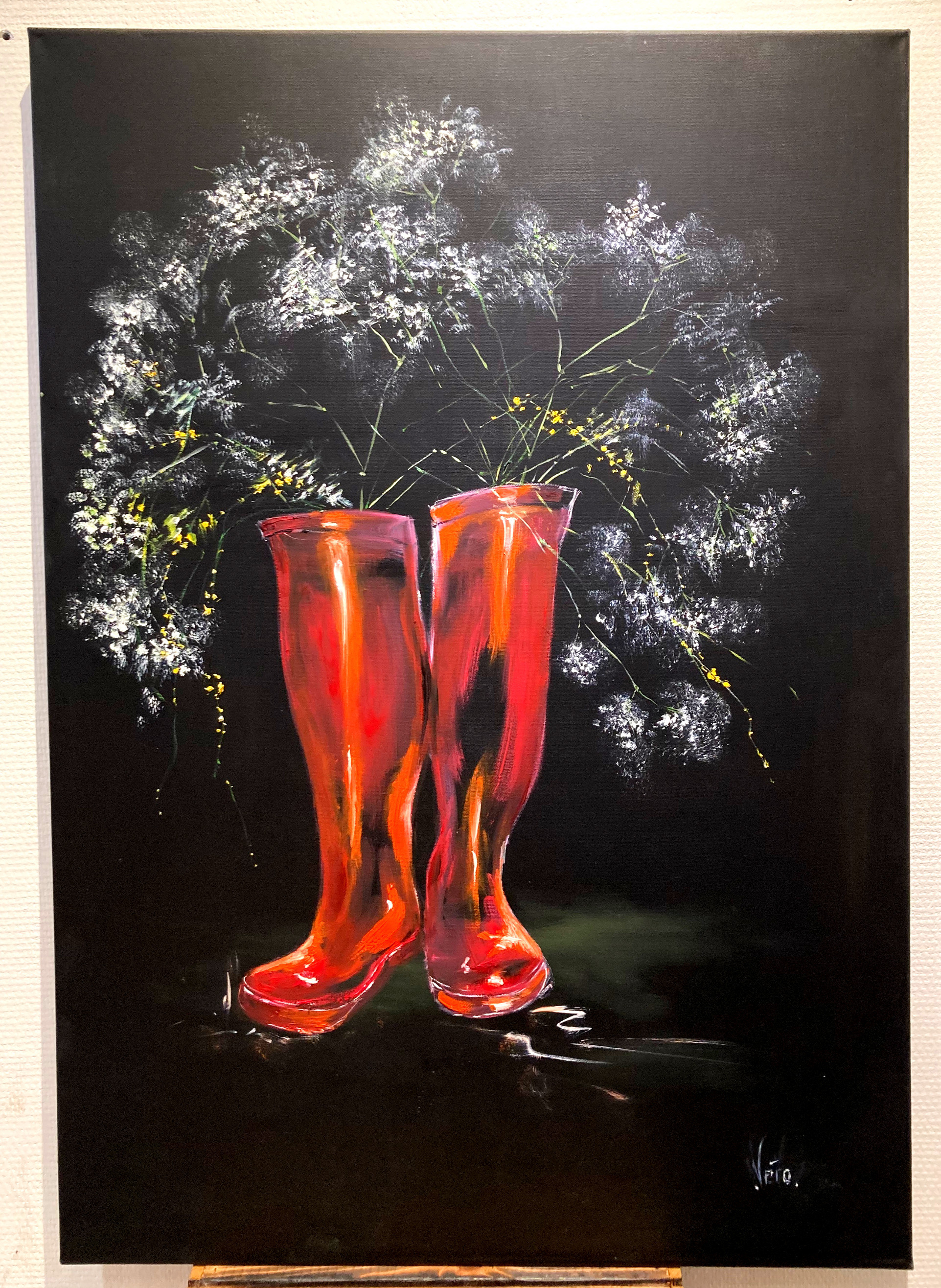 Les bottes rouges