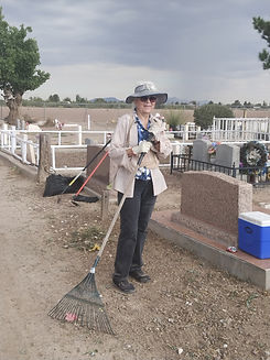Lillian at cemetery.jpg