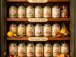 Deepening on Pure Tea, Scented Tea, Flavoured Tea, and Blend