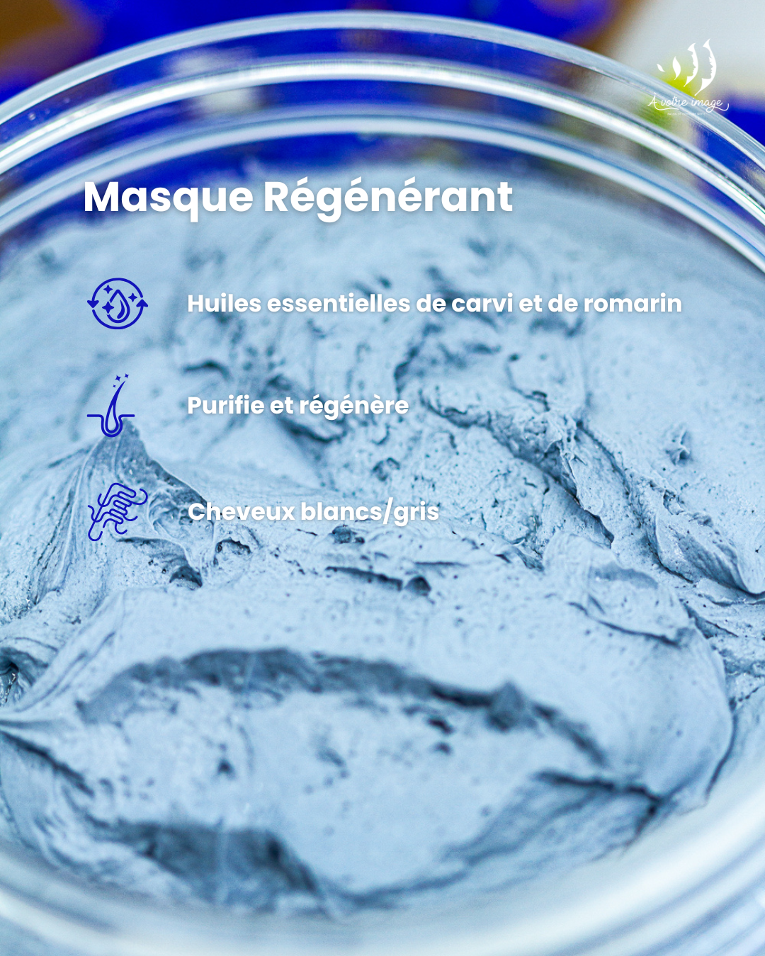 Masque argile régénérant