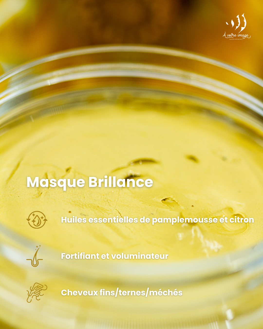Masque argile brillance