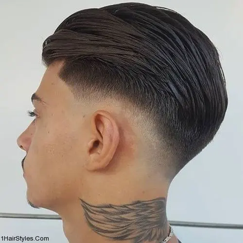 slick back homme