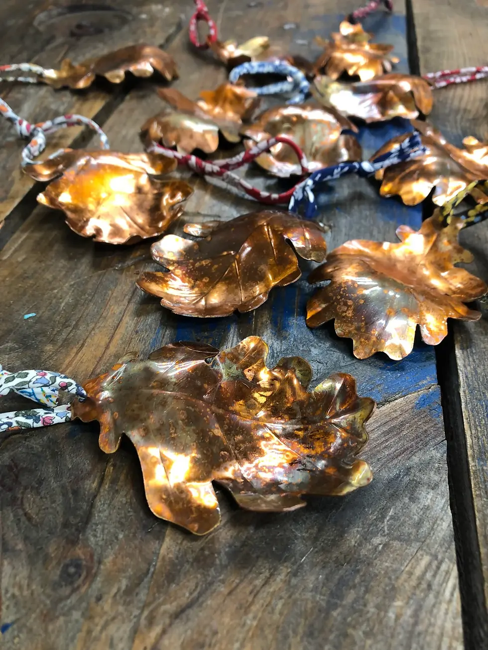 COPPER OAK LEAF - BROAD