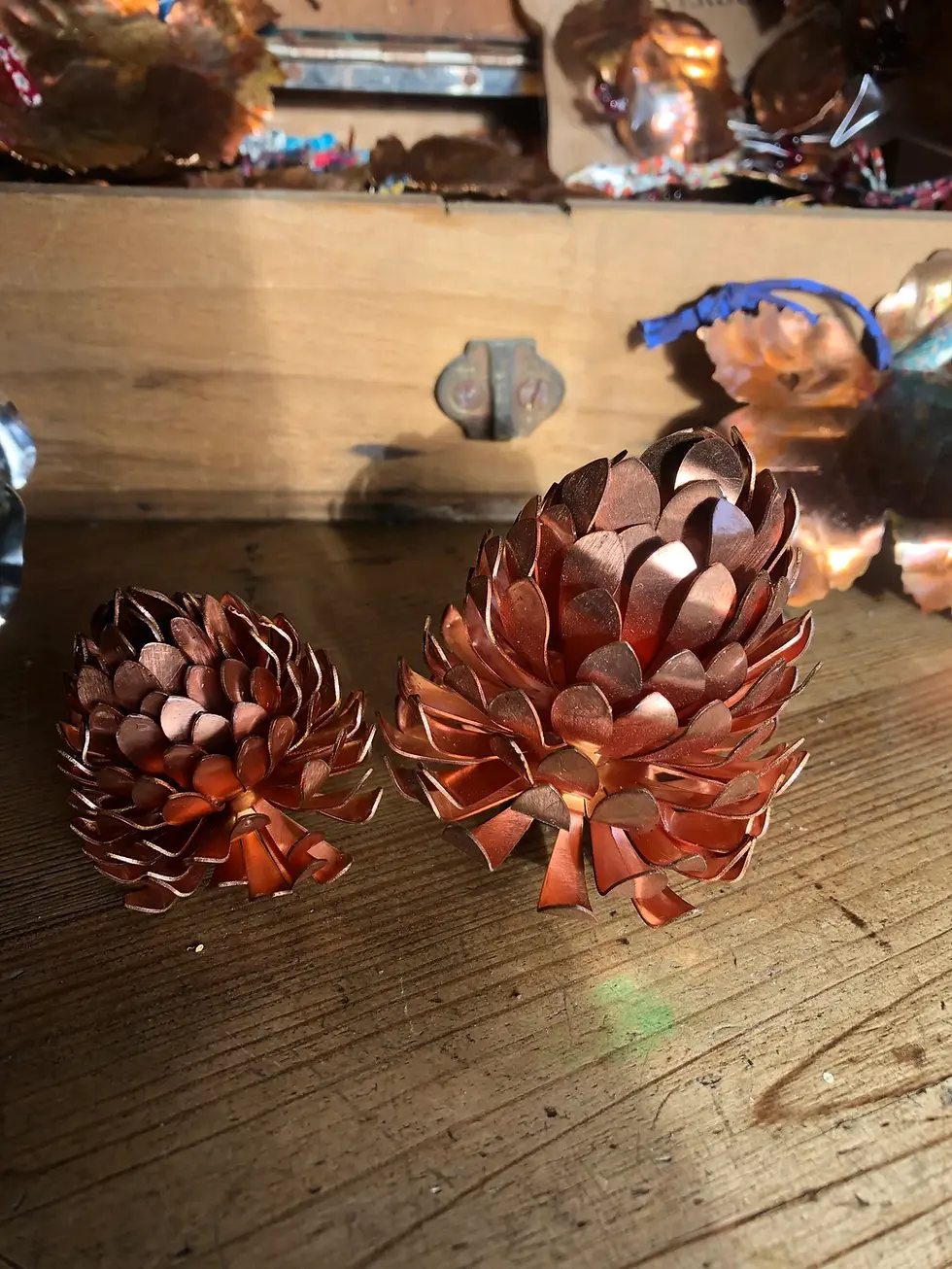 Thumbnail: COPPER FIR CONES