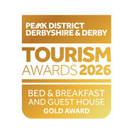 Peak District & Derbyshire Tourism Awards 2026 - Gold