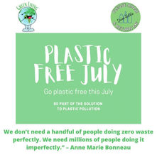 Plastic Free July with Green Living Online