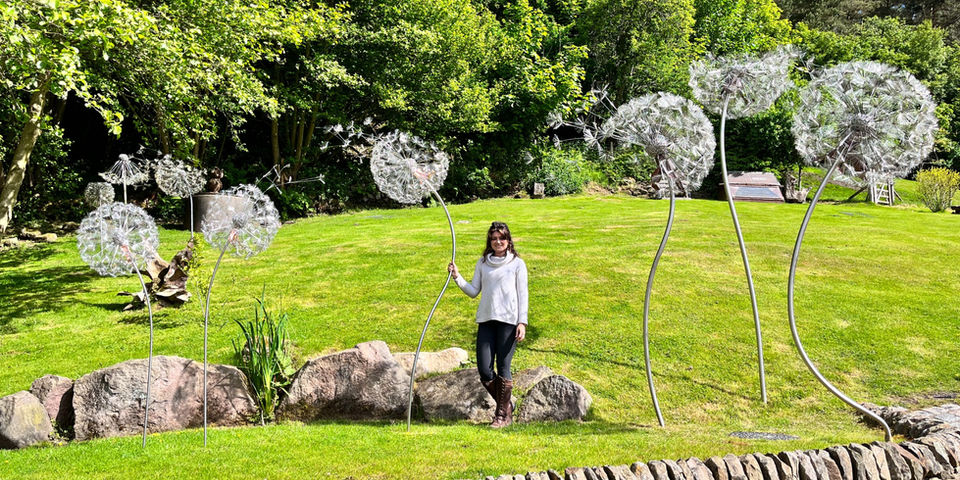 Bespoke Dandelion Sculptures