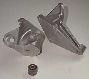 Aluminium Engine Bearers Set With Integral Engine Buffer Mounting
