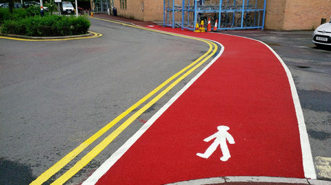 Resin bound and tarmac surfacing for commercial property by Johnson Surfacing