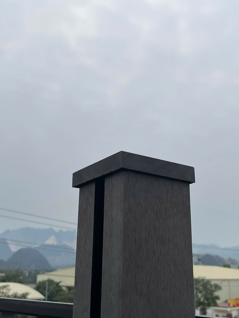 Thumbnail: WPC PRIVACY 2 FENCE 3 POSTS - Anthracite
