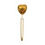 Thumbnail: Brass Heart Tea Infuser