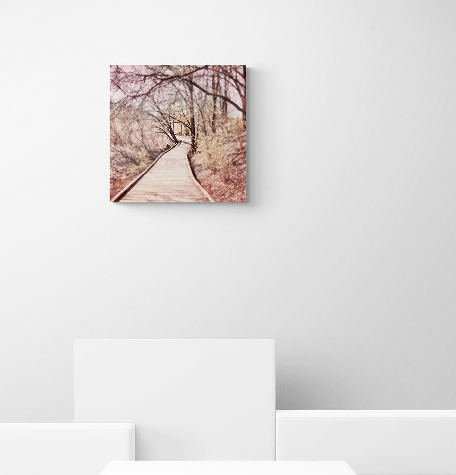 Fotokunst | SOFT REALITY - The Track (60 x 60 cm)