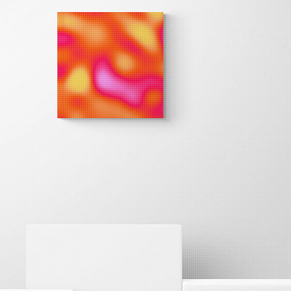 Fotokunst | WHEN LOVE TAKES OVER - Pink - 2 (60 x 60 cm)