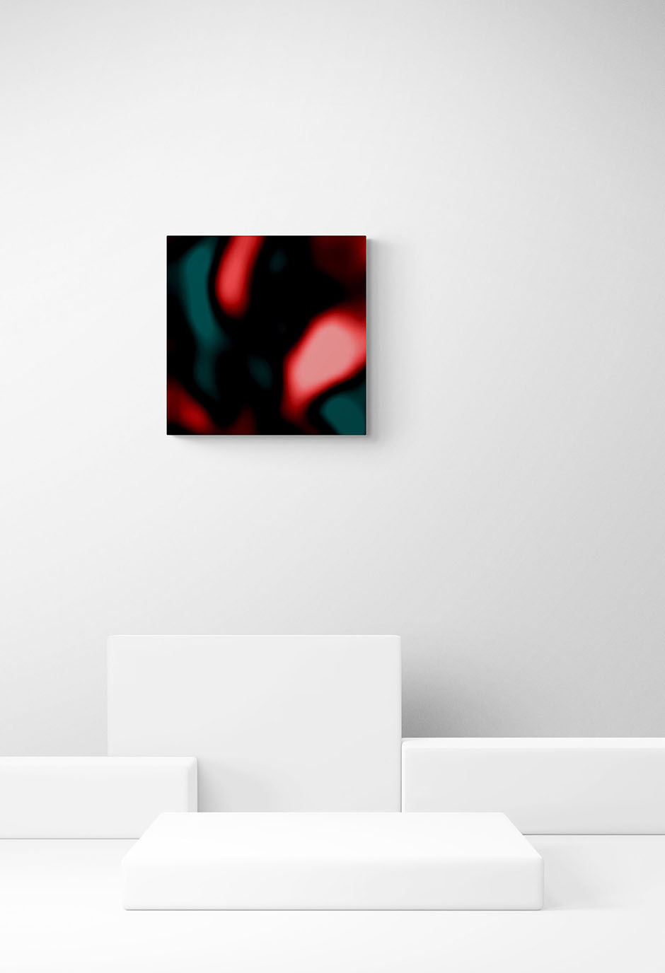 Fotokunst | WHEN LOVE TAKES OVER - Black - 1 (60 x 60 cm)