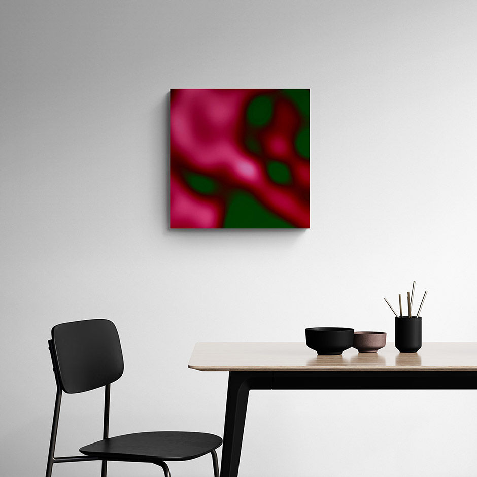 WHEN LOVE TAKES OVER | Photo art with a colorful abstract motif