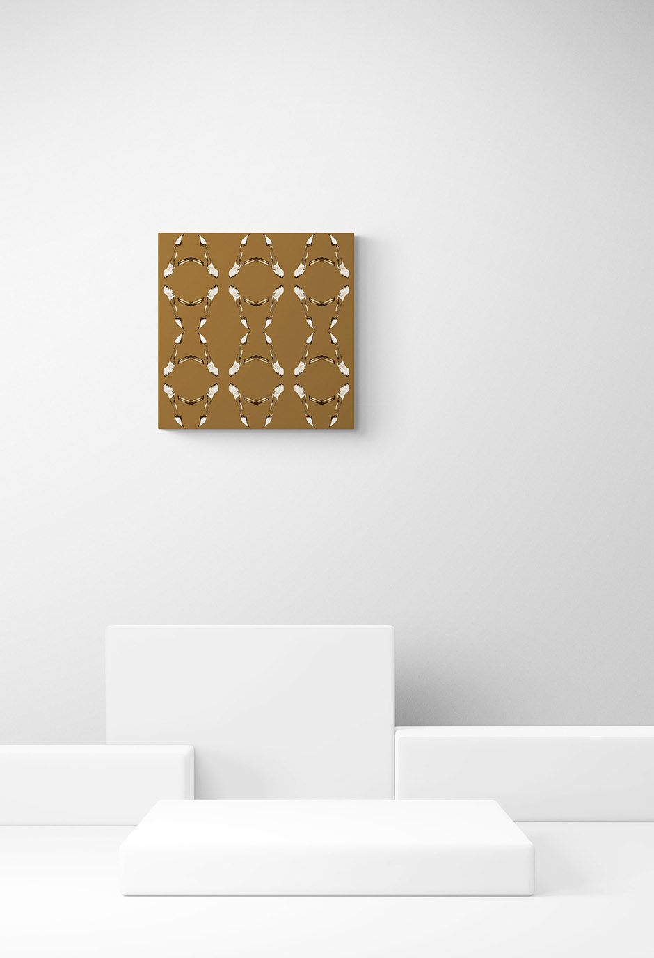 Fotokunst | PROUD FLOWER - Copper (60 x 60 cm)