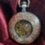 Thumbnail: Filigree Mechanical Pocket Watch