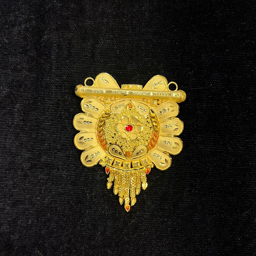 Thumbnail: PJ - 1 gram Gold Pendant for Women | Affordable Price