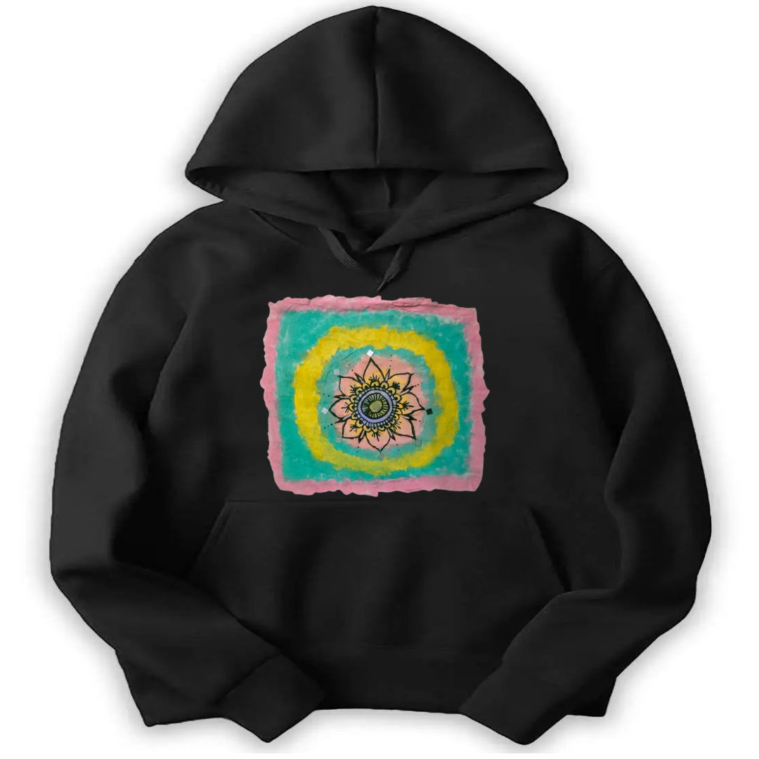 Moksh - Custom Hand Painted Non-Removable Graphic Printed Hoodie | Pack 01