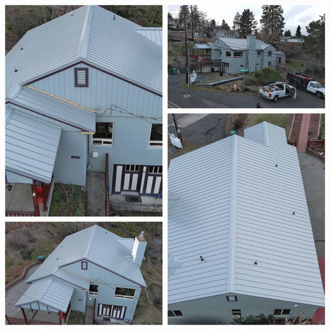 previous roofing work