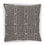 Thumbnail: Black and beige checked throw pillow