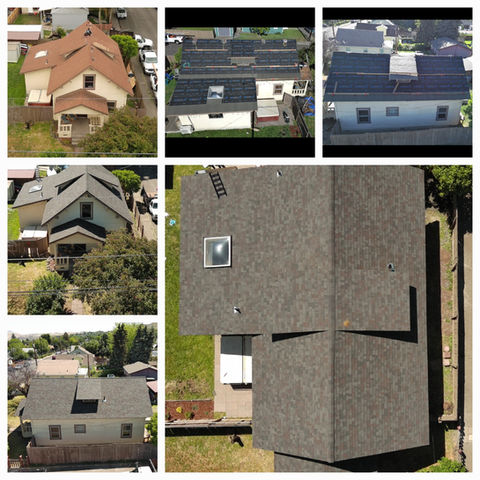 previous roofing work