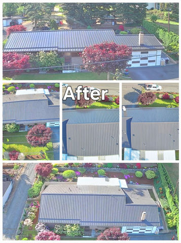 previous roofing work