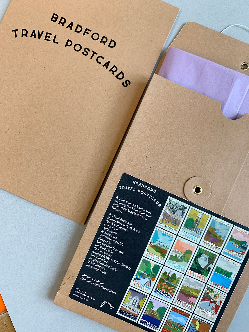 Thumbnail: Bradford Travel Postcard Gift Set