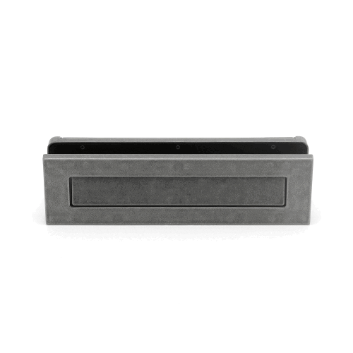 Architectural Letterplate - Pewter