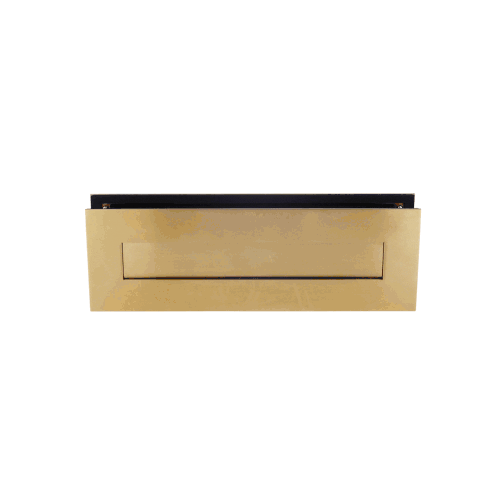 Premium Letterplate - Satin Brass