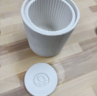 Ribbed Ceramic Mould