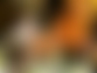 Stained glass lampshades in bright colours