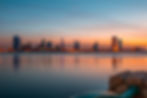 Skyline of Middle Eastern City