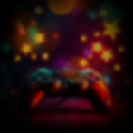 _Ilustración digital en alta definición de un fondo gamer con luces RGB, donde aparecen cu