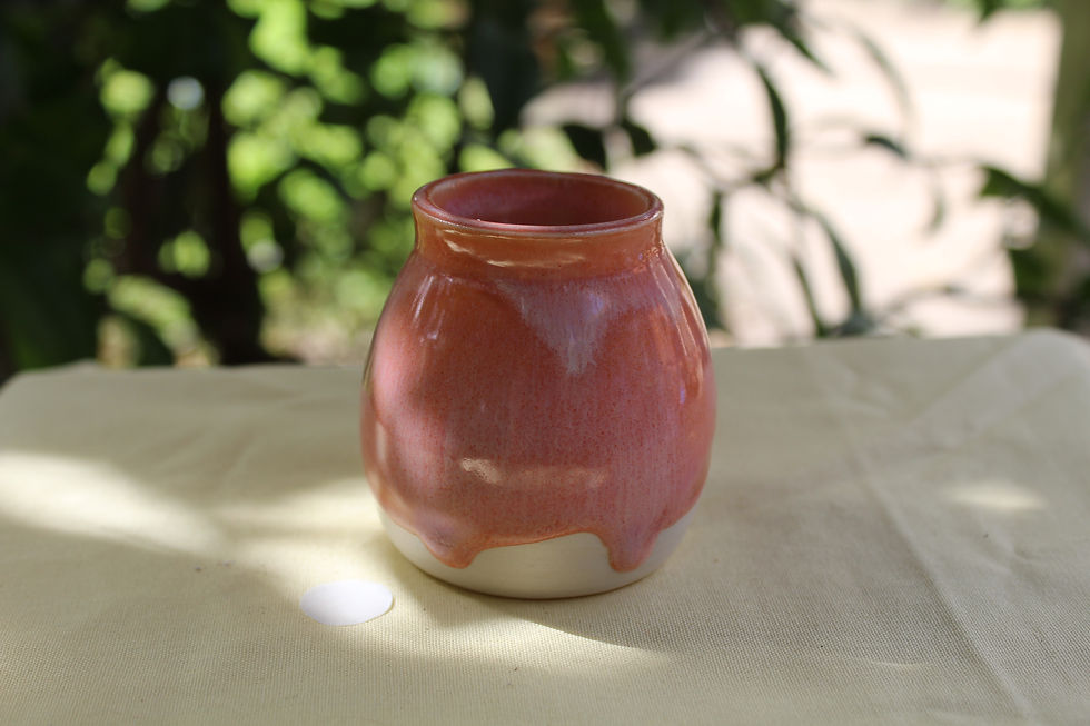 Thumbnail: Orange bud vase